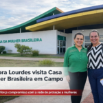 Em agenda na capital, vereadora Lourdes conhece projetos que fortalecem a proteção e valorização das mulheres.