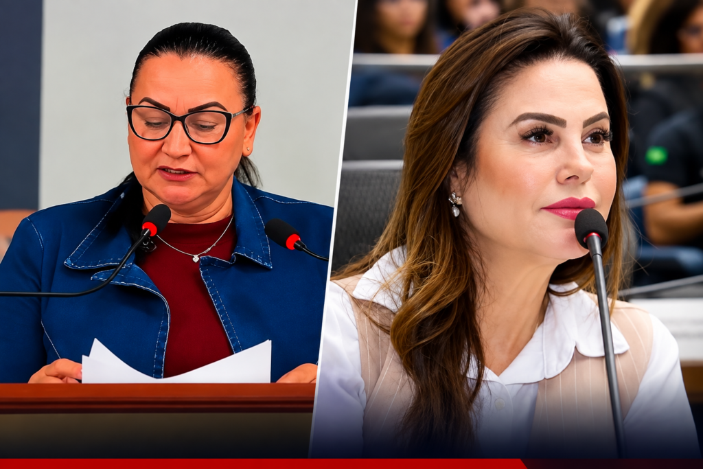 Lourdes assistente social e Mara Caseiro