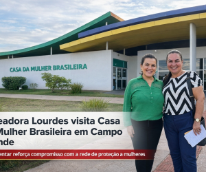 Em agenda na capital, vereadora Lourdes conhece projetos que fortalecem a proteção e valorização das mulheres.